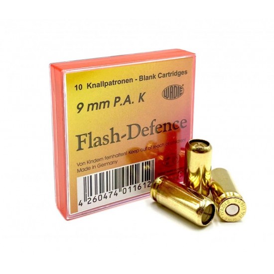 Wadie 9mm PA Flash Defence riasztó töltény